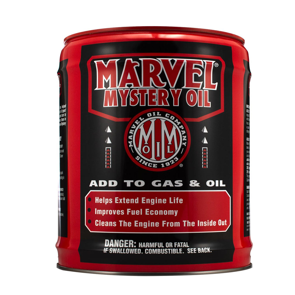 Metal 5 Gallon Storage Limited-Edition Collectable Drum – marvelmysteryoil